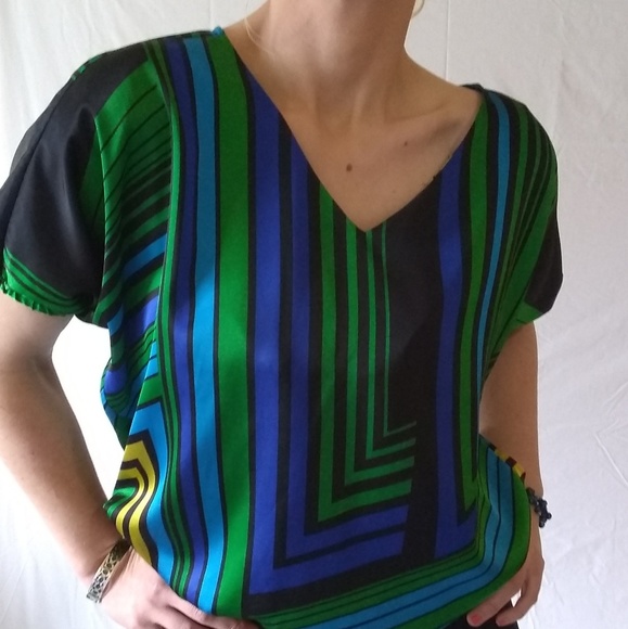 🎉🎉🎉HOST PICK!!!🎉🎉🎉 NWOT Express satin top - Picture 7 of 8